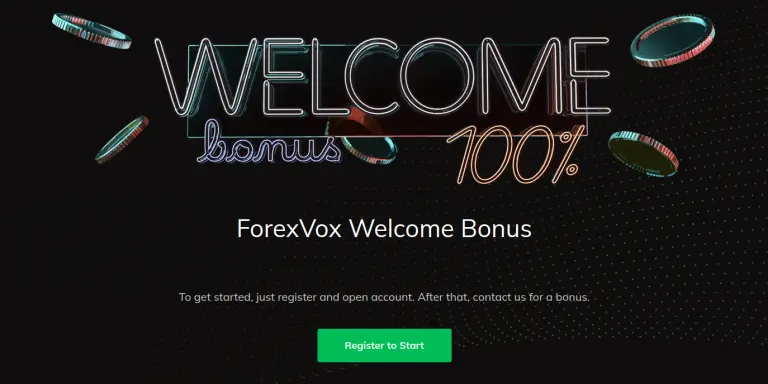 forexvox welcome bonus
