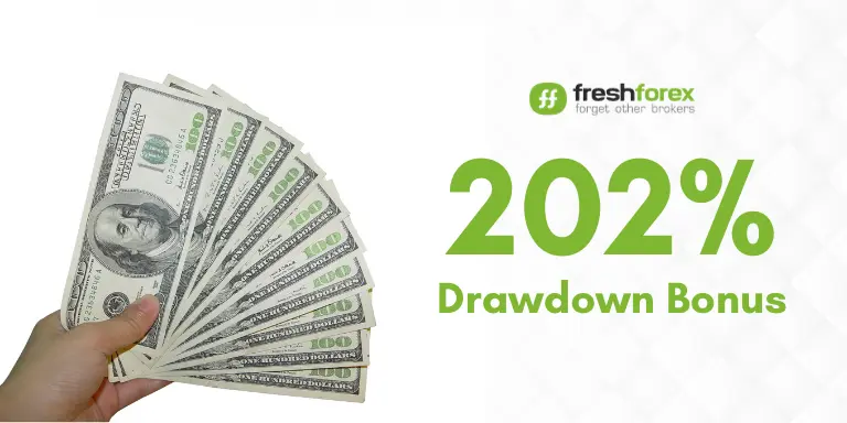 FreshForex Drawdown Bonus