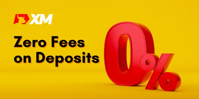 XM Zero Fees on Deposits