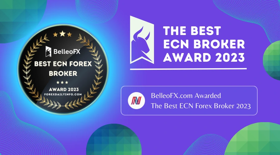 BelleoFx The Best ECN Forex Broker Award 2023