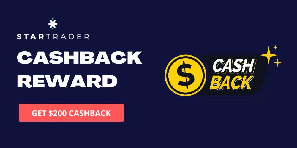 startrader cashback reward