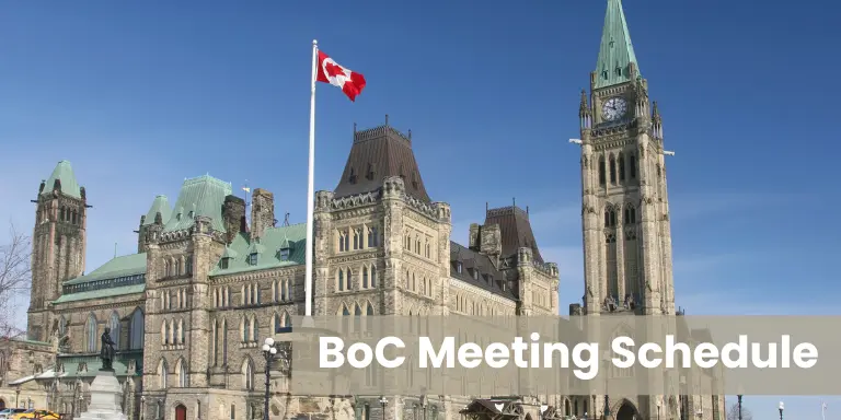BoC Meeting Schedule