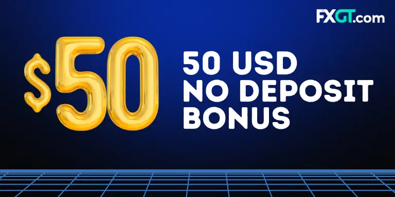FXGT $50 No Deposit Bonus