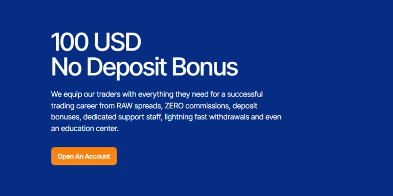 EPFX $100 Forex No Deposit Bonus